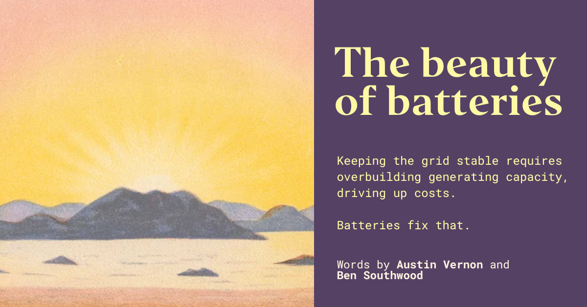 The beauty of batteries